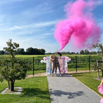 Gender reveal moment